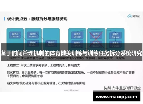 基于时间管理机制的体育健美训练与训练任务拆分系统研究